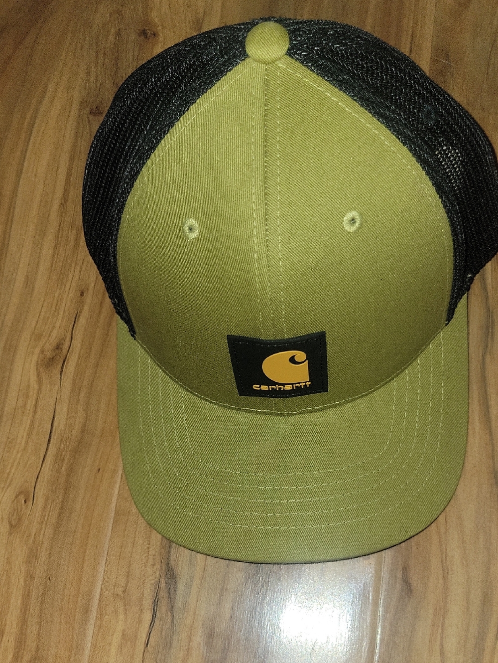 Carhartt Olive Front with Black Mesh Back Trucker Hat(super Rare Color)
